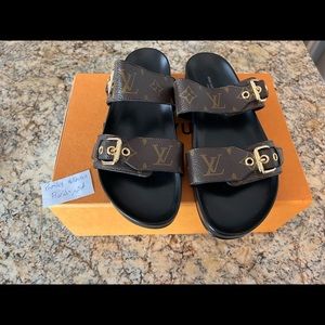 BOM DIA FLAT MULE LOUIS VUITTON